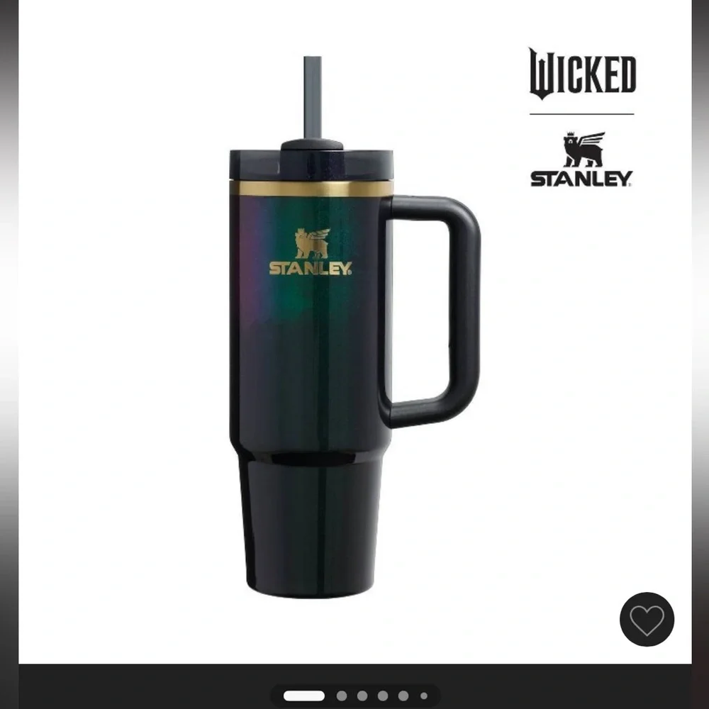 Wicked 2025 Stanley Quencher Tumbler - Black - Picture 2 of 4